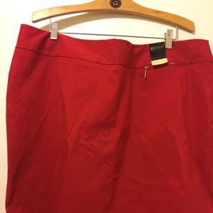 Lane Bryant Red Skirt